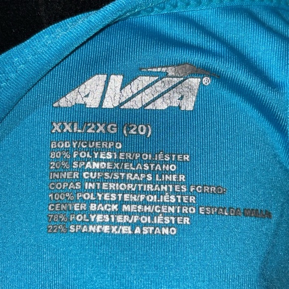 Avia Women's Athletic Running Sports Bra Size XXL(20) - Picture 6 of 6